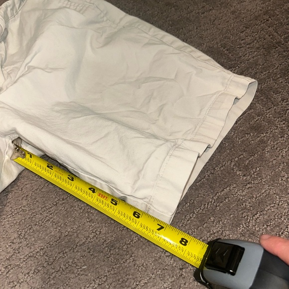 Merona Men's Flat Front Shorts Bundle- Navy and Cream size 28 - Picture 13 of 15